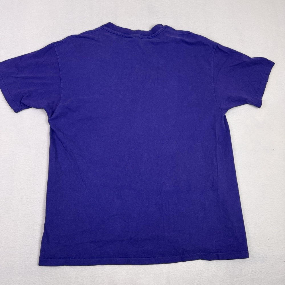 Vintage 90s Hanes Beefy-T Single Stitch Southwest Tucson Graphic Tee Purple XL - Picture 7 of 7